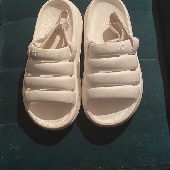 Mint condition ugg slides with adjustable/removable straps - Picture 1 of 8